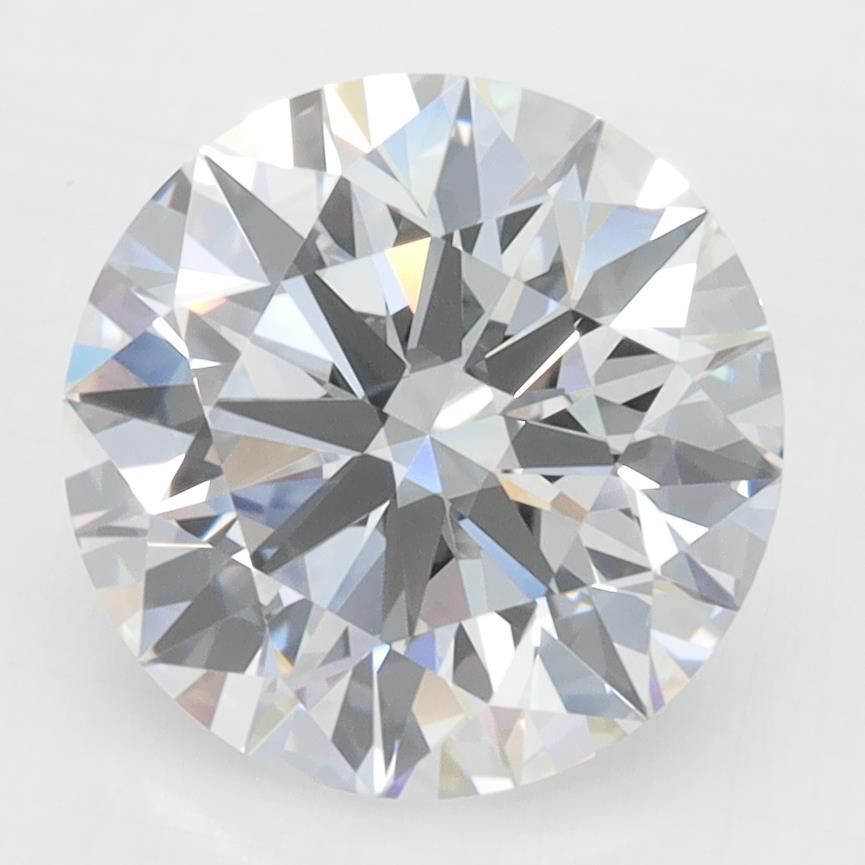 3.75ct Round D VVS2 Lab-Grown Diamond
