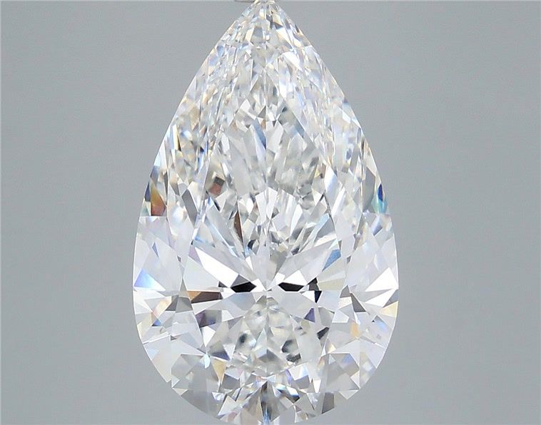 7.51ct Pear F VVS2 Lab-Grown Diamond
