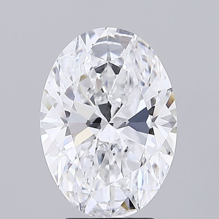 3.3ct Oval D IF Lab-Grown Diamond