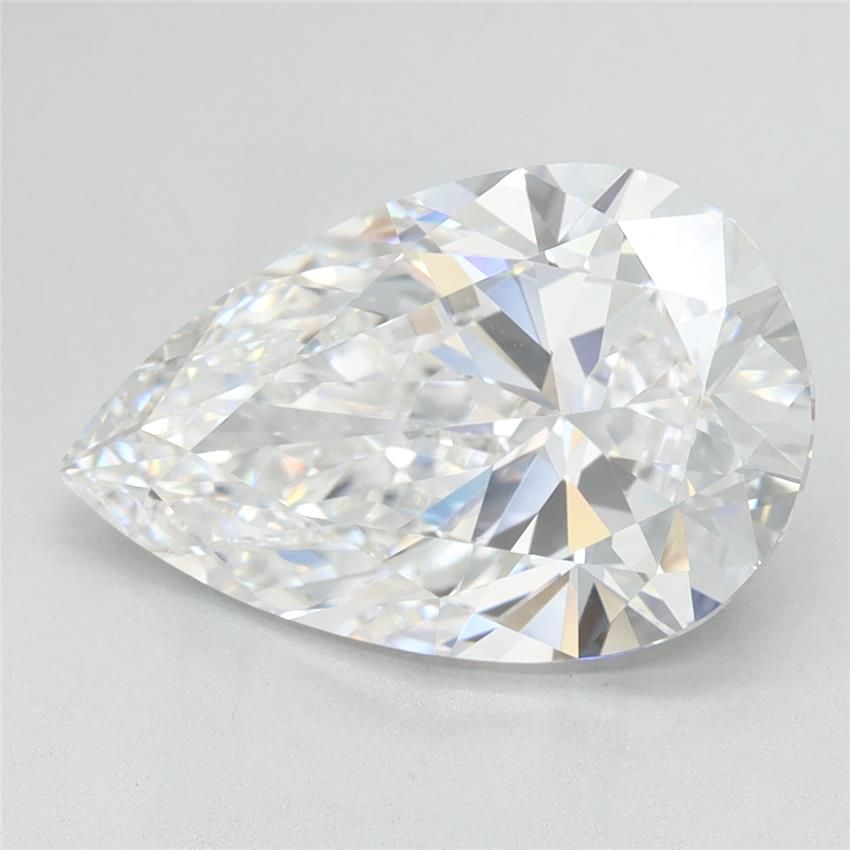 3.17ct Pear E IF Lab-Grown Diamond