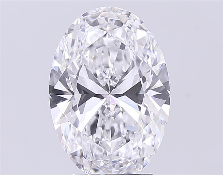 3.51ct Oval D VVS2 Lab-Grown Diamond