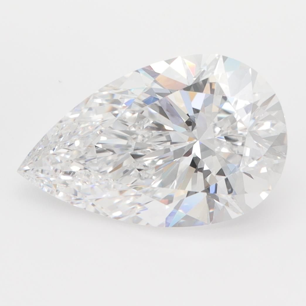 3.06ct Pear D VVS1 Lab-Grown Diamond