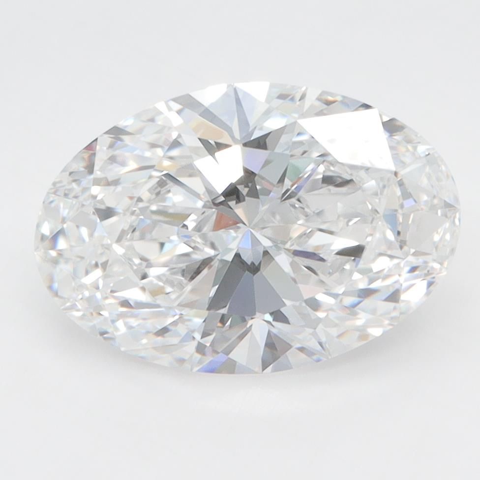 3.03ct Oval D VVS2 Lab-Grown Diamond