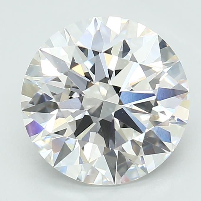2.5ct Round F VS1 Lab-Grown Diamond