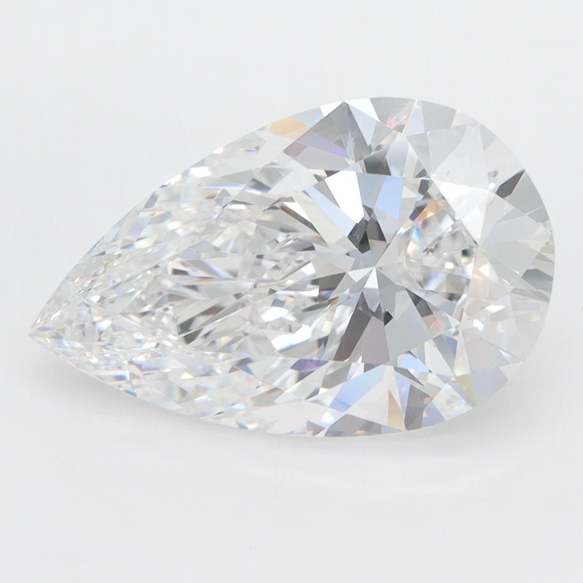 4.61ct Pear D VVS2 Lab-Grown Diamond