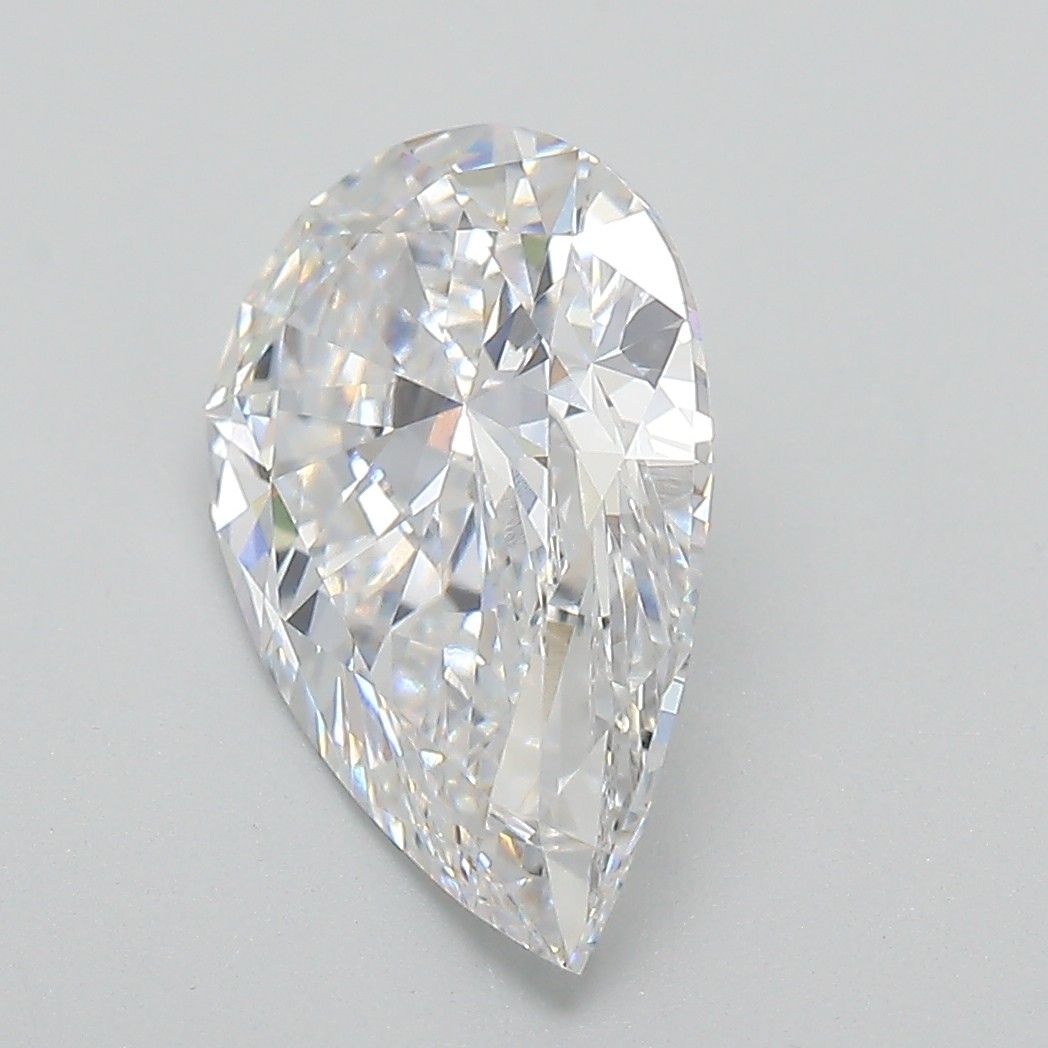 3.05ct Pear D VVS2 Lab-Grown Diamond