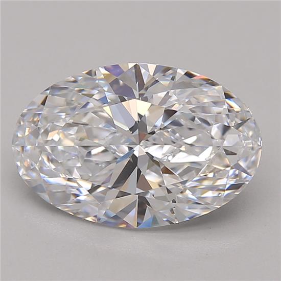 2.14ct Oval D IF Lab-Grown Diamond