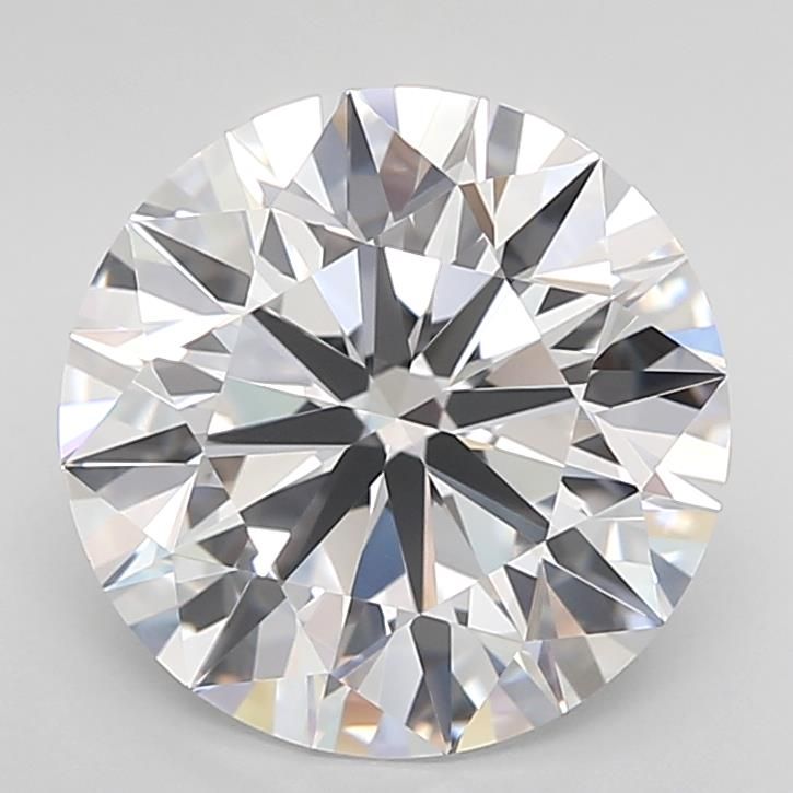 3.14ct Round D FL Lab-Grown Diamond