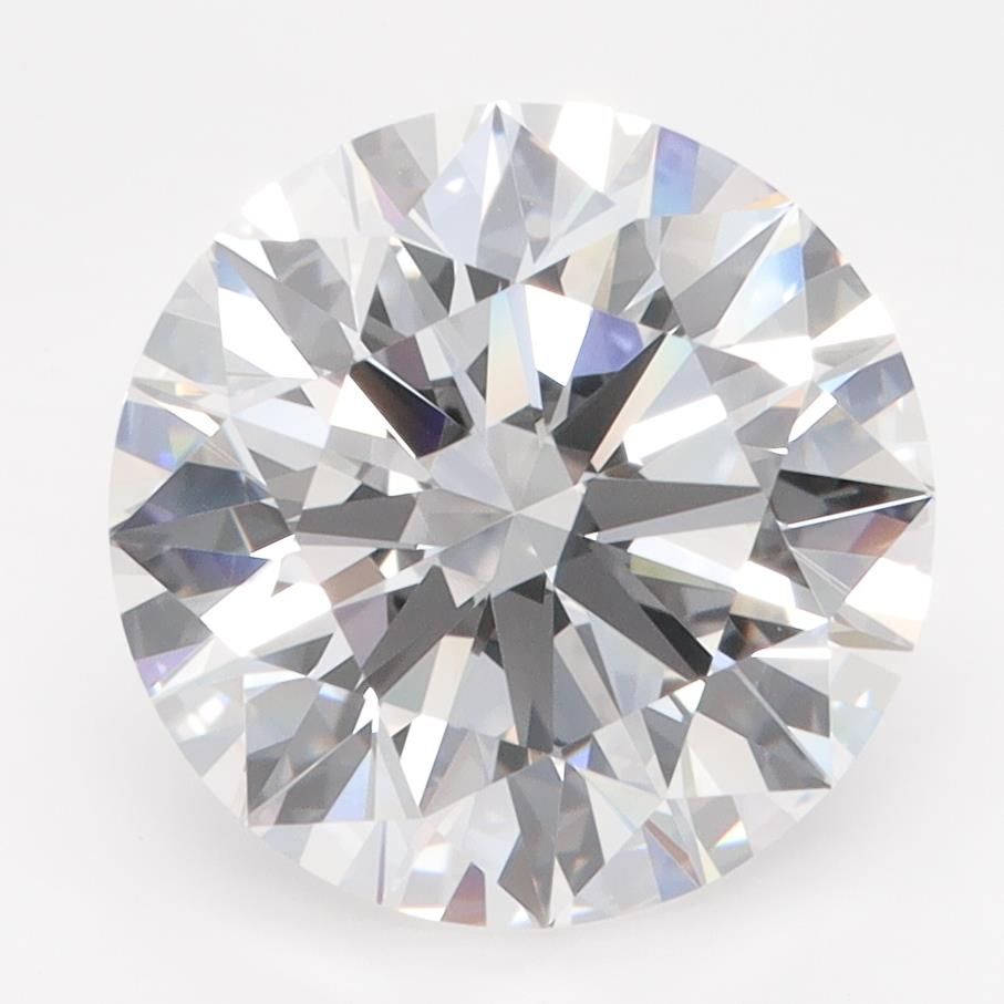4.1ct Round D VVS2 Lab-Grown Diamond