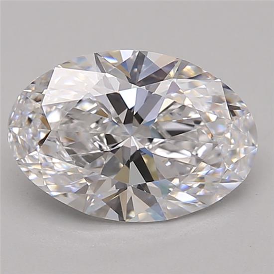 1.6ct Oval D IF Lab-Grown Diamond