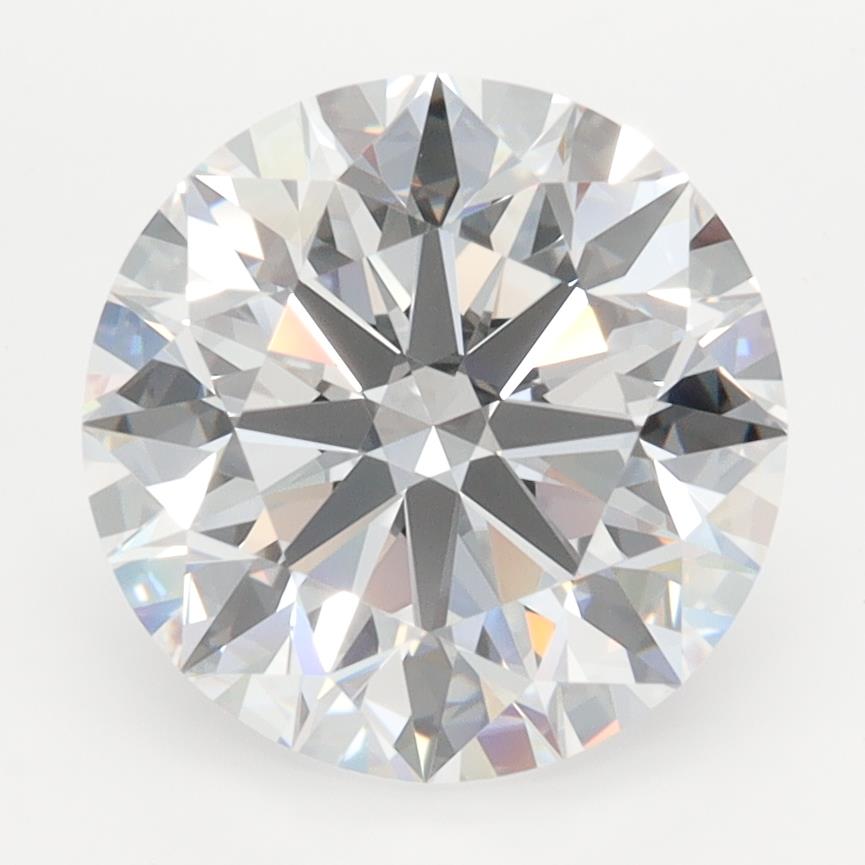 3.59ct Round D FL Lab-Grown Diamond