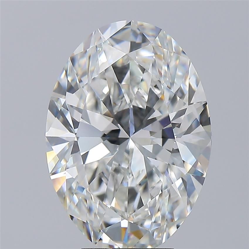 6.06ct Oval F VVS2 Lab-Grown Diamond