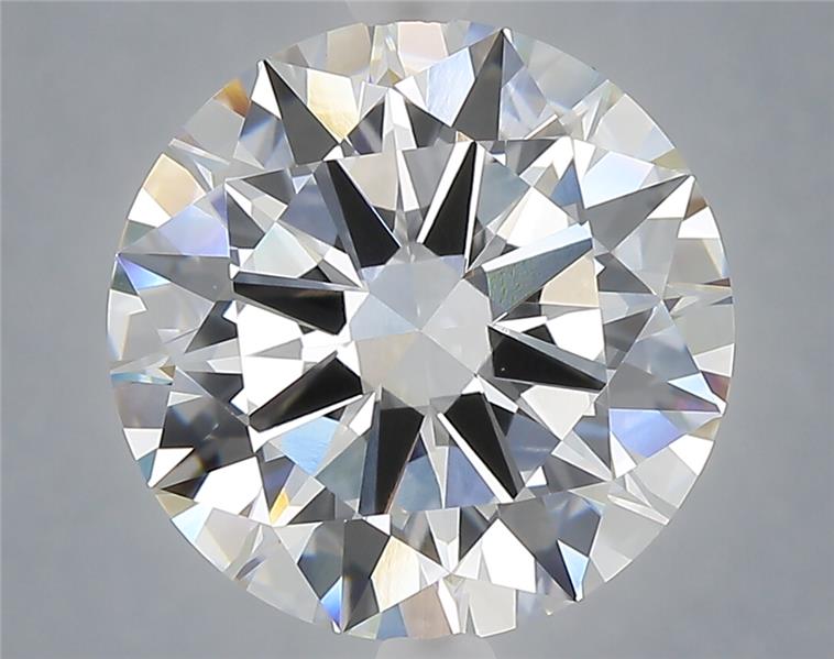 6.03ct Round F VVS2 Lab-Grown Diamond