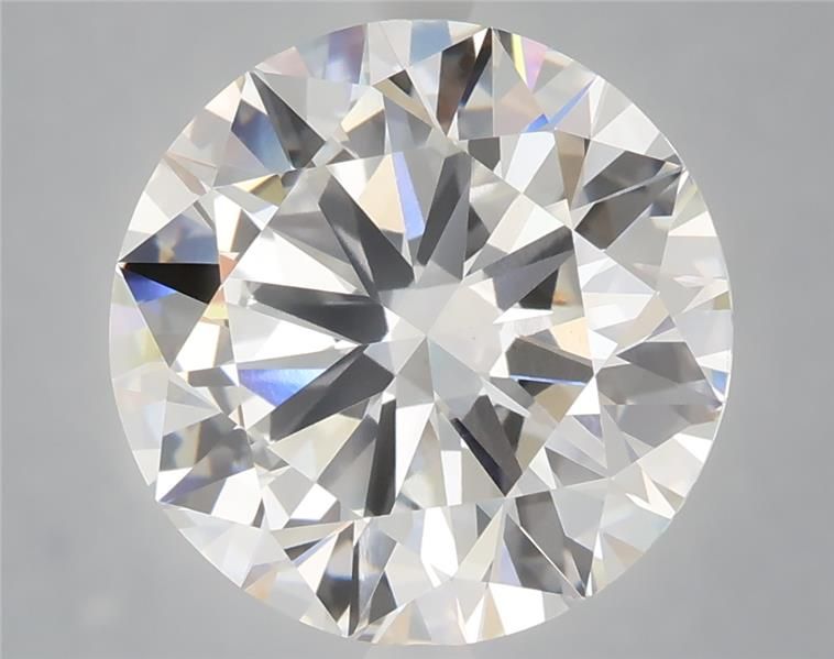 6.01ct Round F VVS2 Lab-Grown Diamond