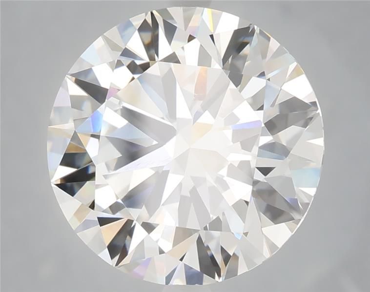 6.09ct Round F VVS2 Lab-Grown Diamond