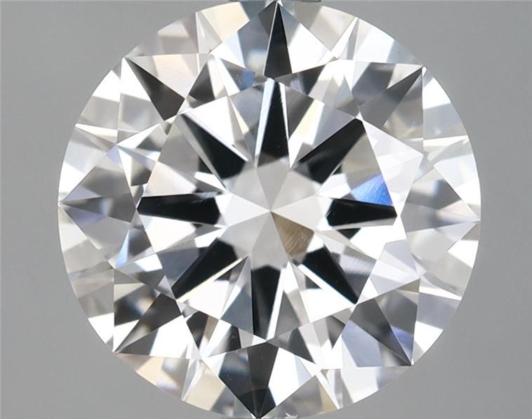 2.97ct Round D VVS2 Lab-Grown Diamond