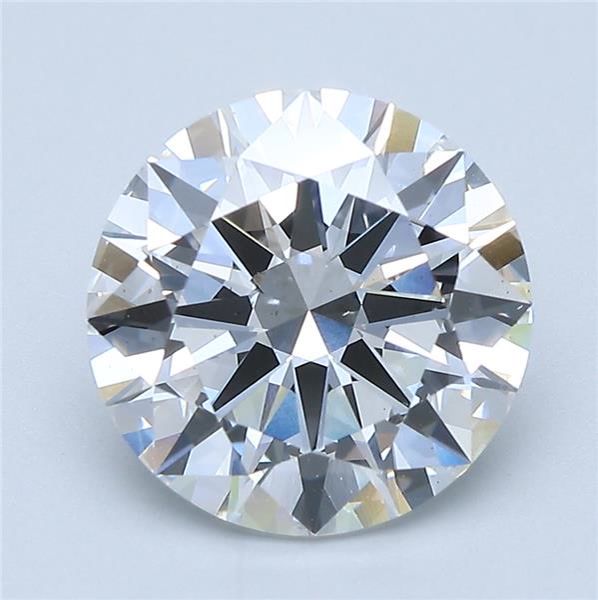3.72ct Round D VS2 Lab-Grown Diamond