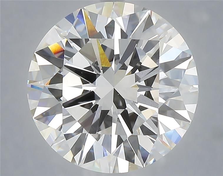 6.01ct Round F VVS2 Lab-Grown Diamond