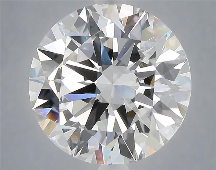 6.01ct Round F VVS2 Lab-Grown Diamond