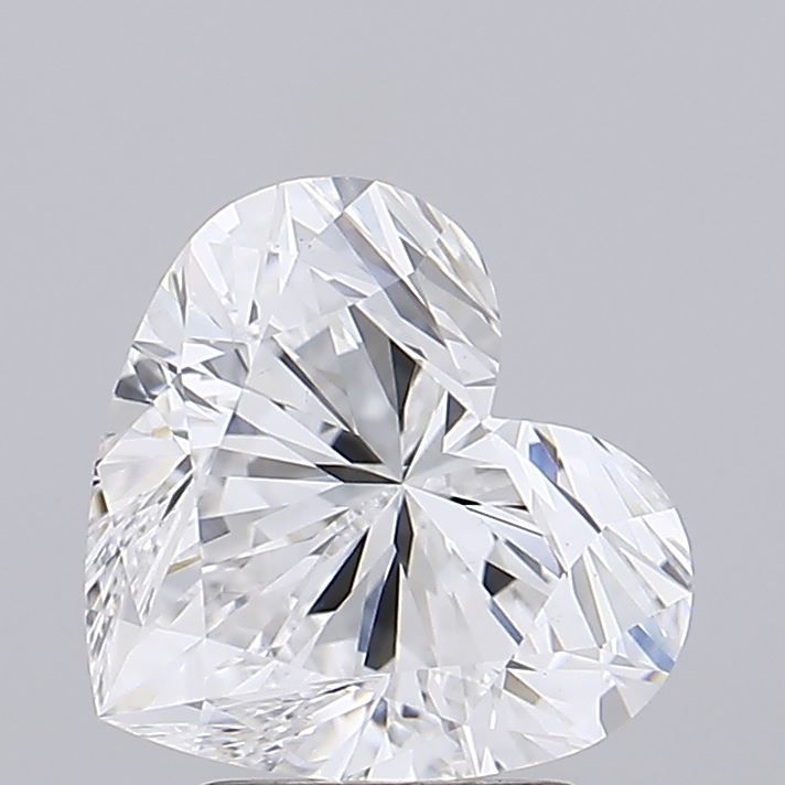 10.00 Carat HEART Shape F Colour VVS2 Clarity  Cut - White Lab Diamond - 620335