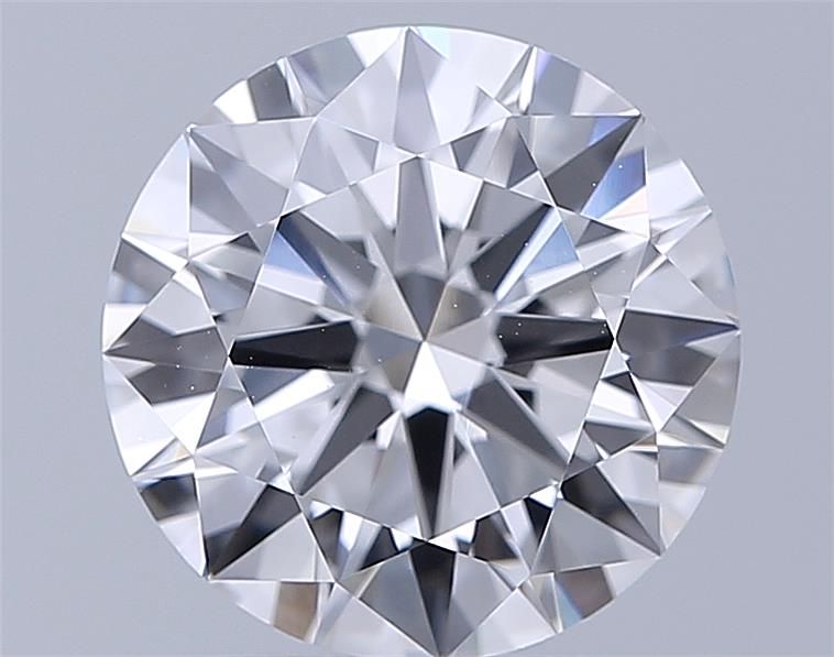 2.03ct Round D VVS2 Lab-Grown Diamond