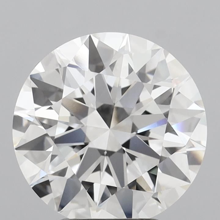 3.8ct Round F VVS2 Lab-Grown Diamond
