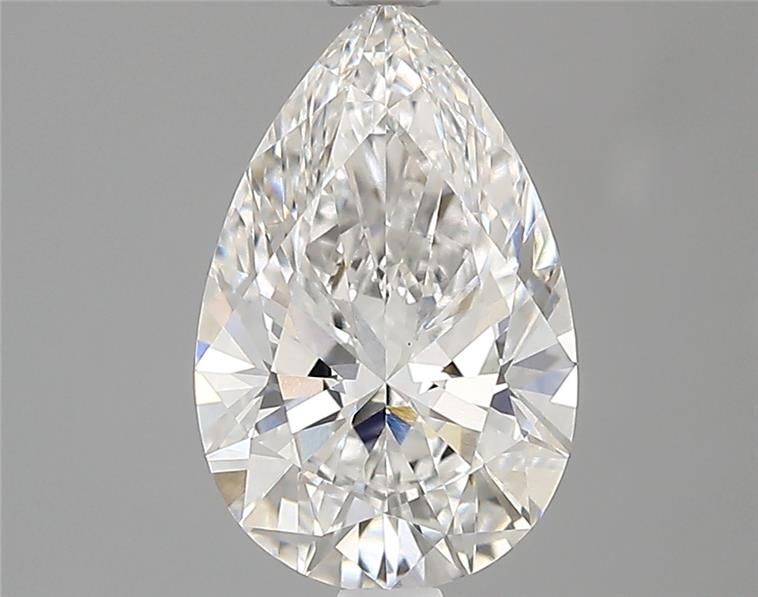 1.5ct Pear F VVS2 Lab-Grown Diamond