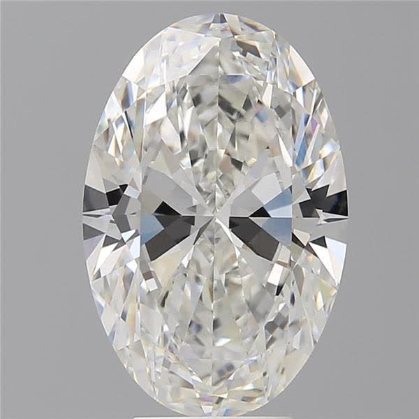 5.59ct Oval F VVS2 Lab-Grown Diamond