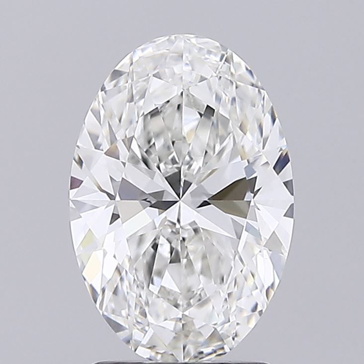 2.21ct Oval F VVS2 Lab-Grown Diamond