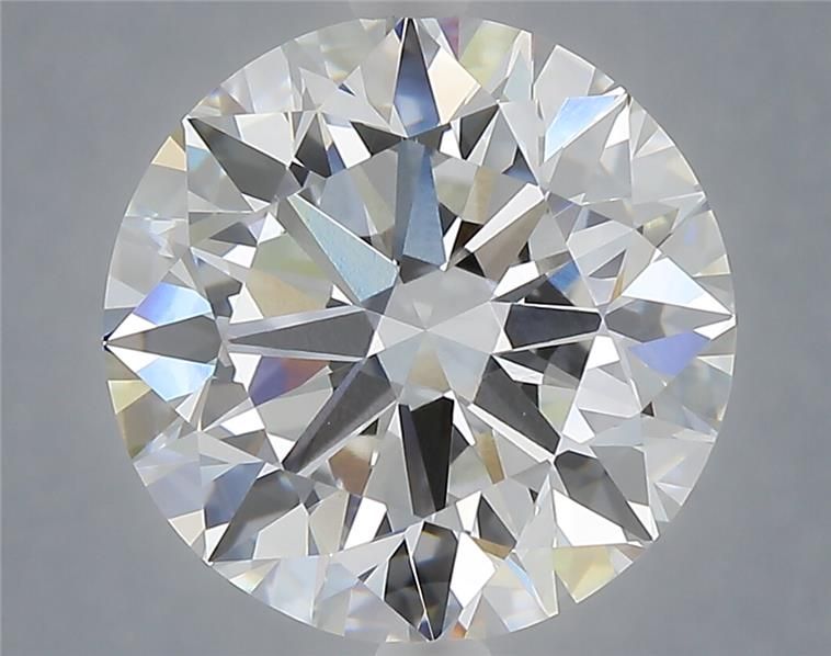 6.08ct Round F VVS2 Lab-Grown Diamond