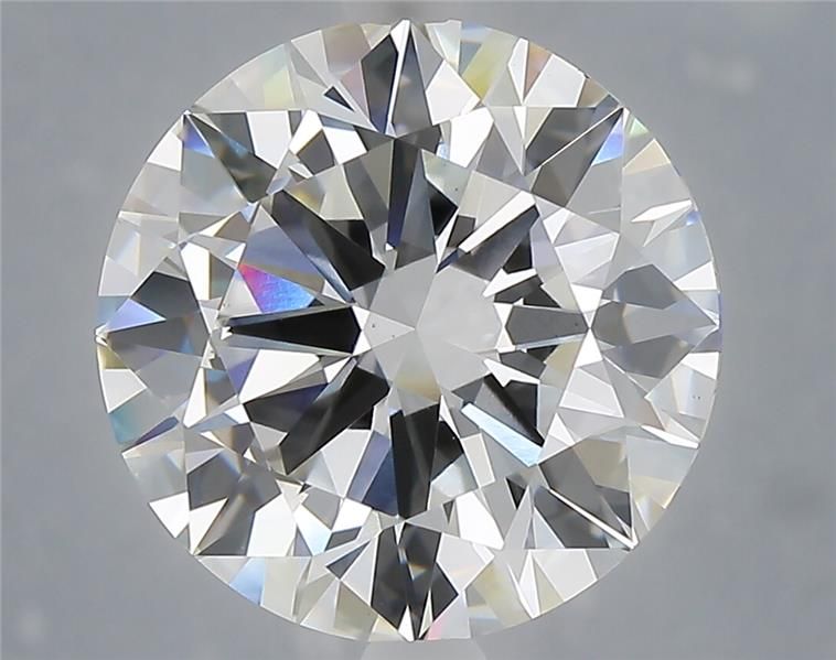 6.07ct Round F VS1 Lab-Grown Diamond