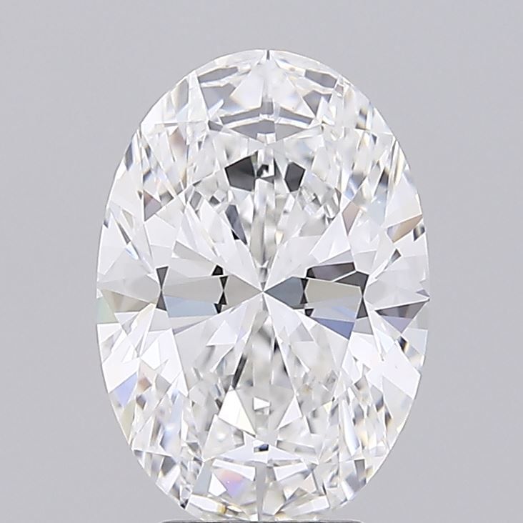 4.2ct Oval E VS1 Lab-Grown Diamond