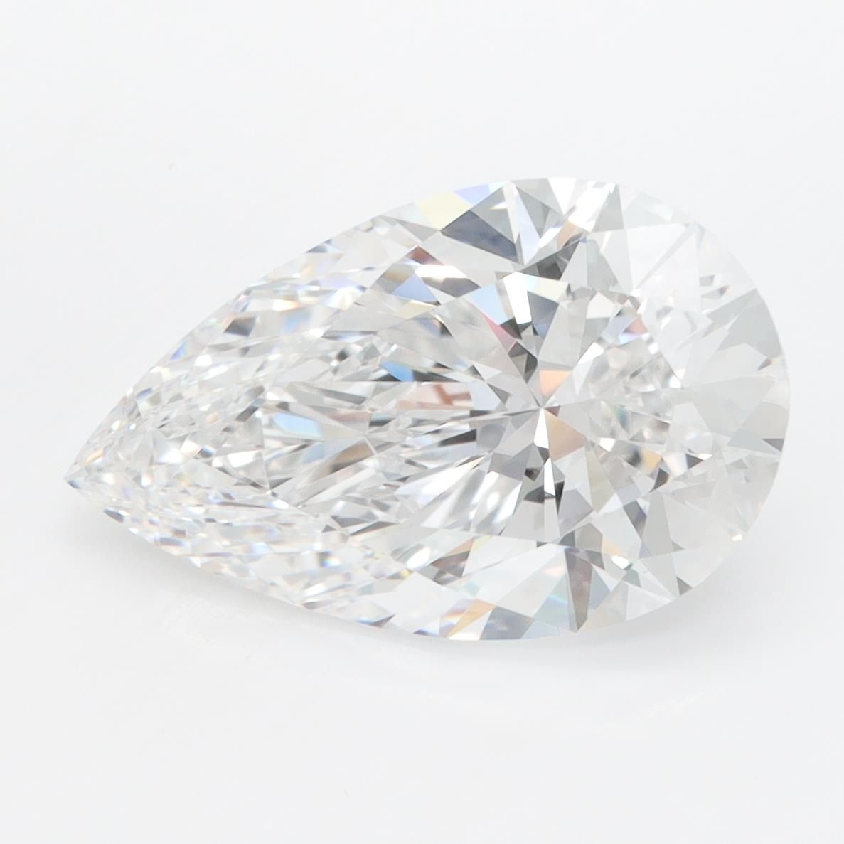 4.07ct Pear D VVS1 Lab-Grown Diamond
