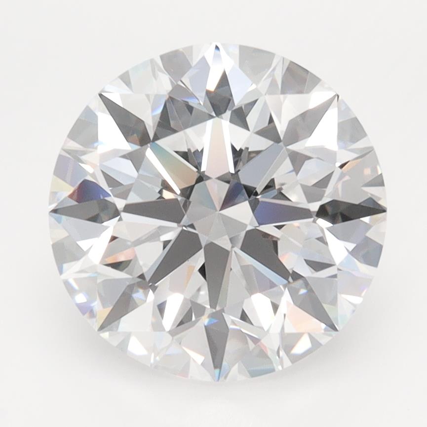 3.23ct Round D FL Lab-Grown Diamond
