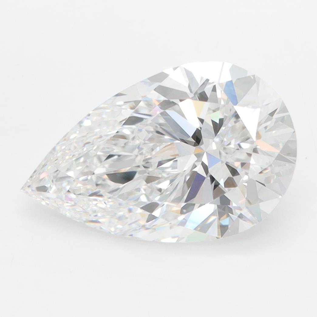 3.06ct Pear D VVS1 Lab-Grown Diamond