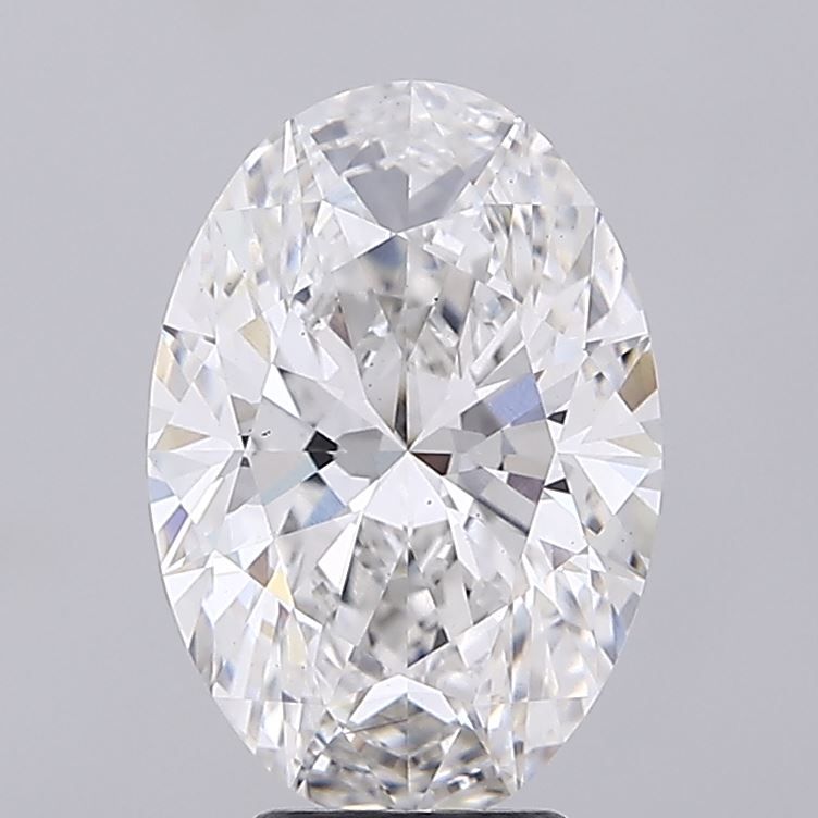 5.16ct Oval F VS2 Lab-Grown Diamond