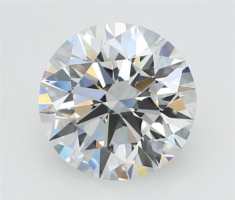 2.87ct Round E VVS2 Lab-Grown Diamond