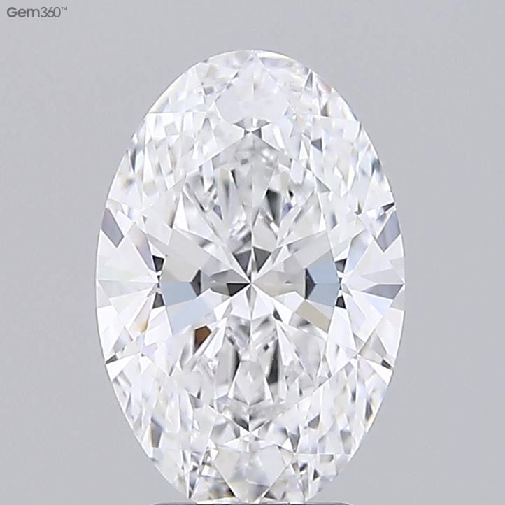 3.02ct Oval D VVS1 Lab-Grown Diamond
