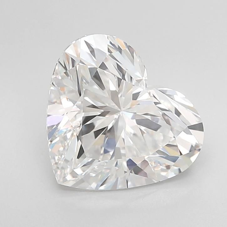 3.6ct Heart E VVS2 Lab-Grown Diamond