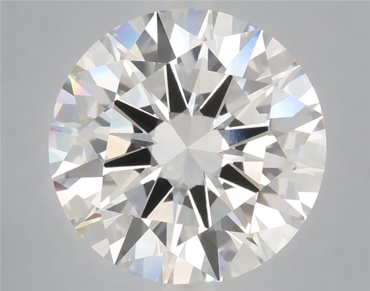 6.05ct Round F VVS2 Lab-Grown Diamond