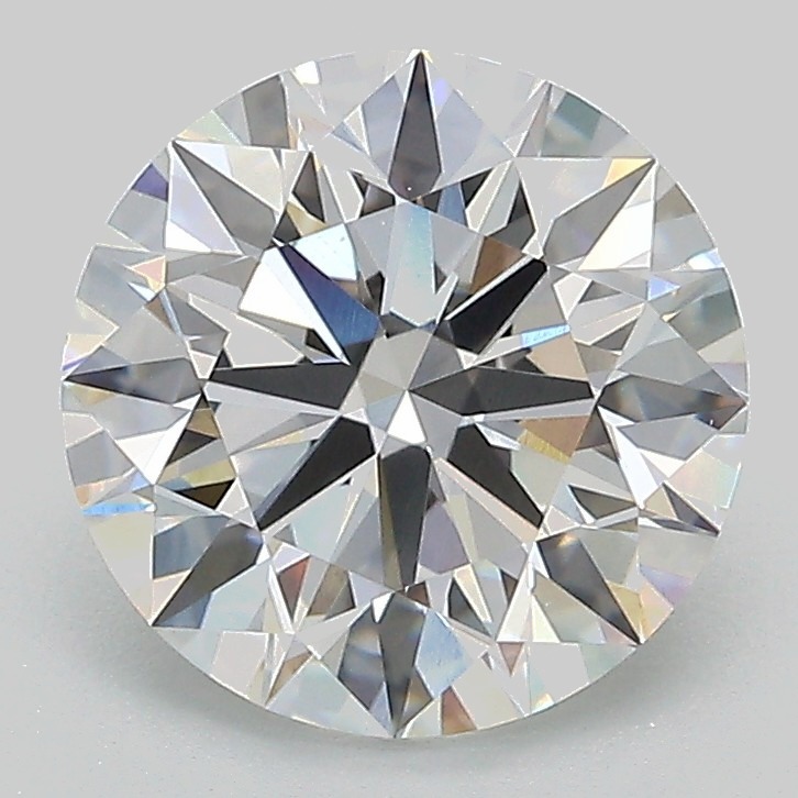 2.59ct Round D VVS2 Lab-Grown Diamond