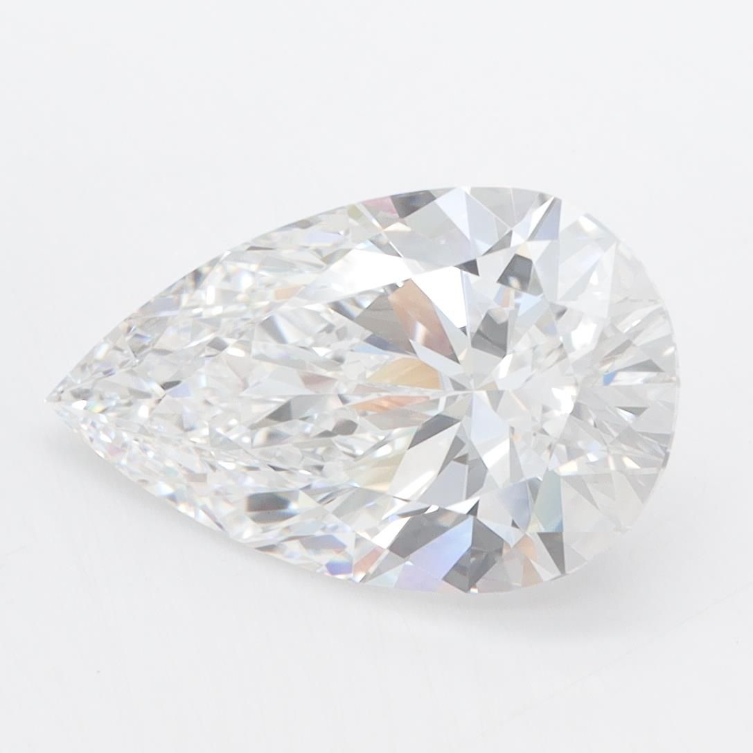 3.08ct Pear E VVS1 Lab-Grown Diamond