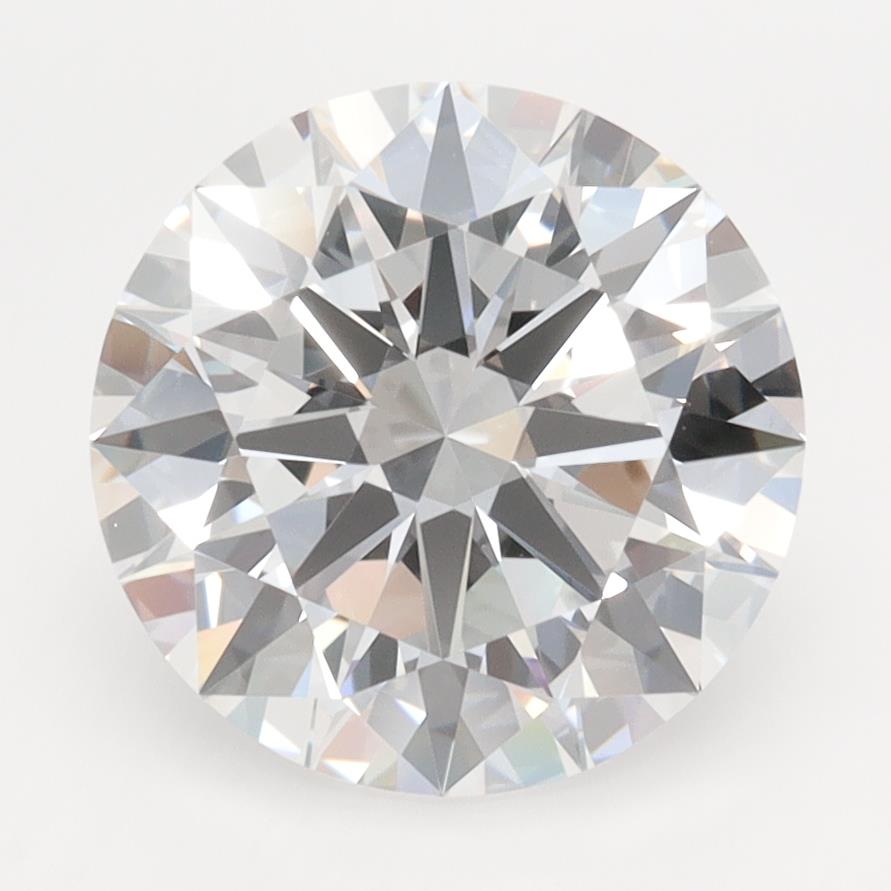 3.47ct Round E FL Lab-Grown Diamond