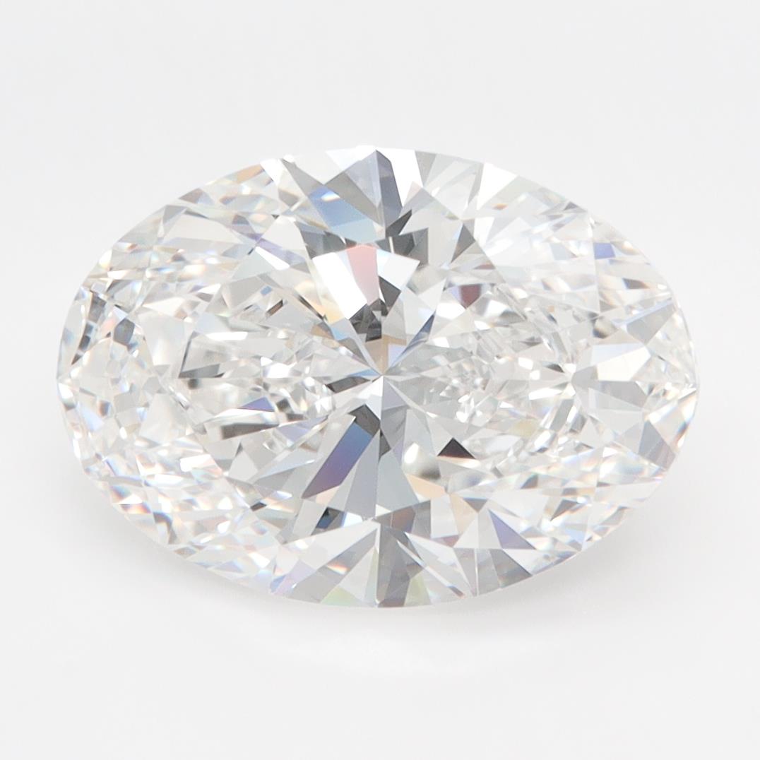 3.99ct Oval F FL Lab-Grown Diamond