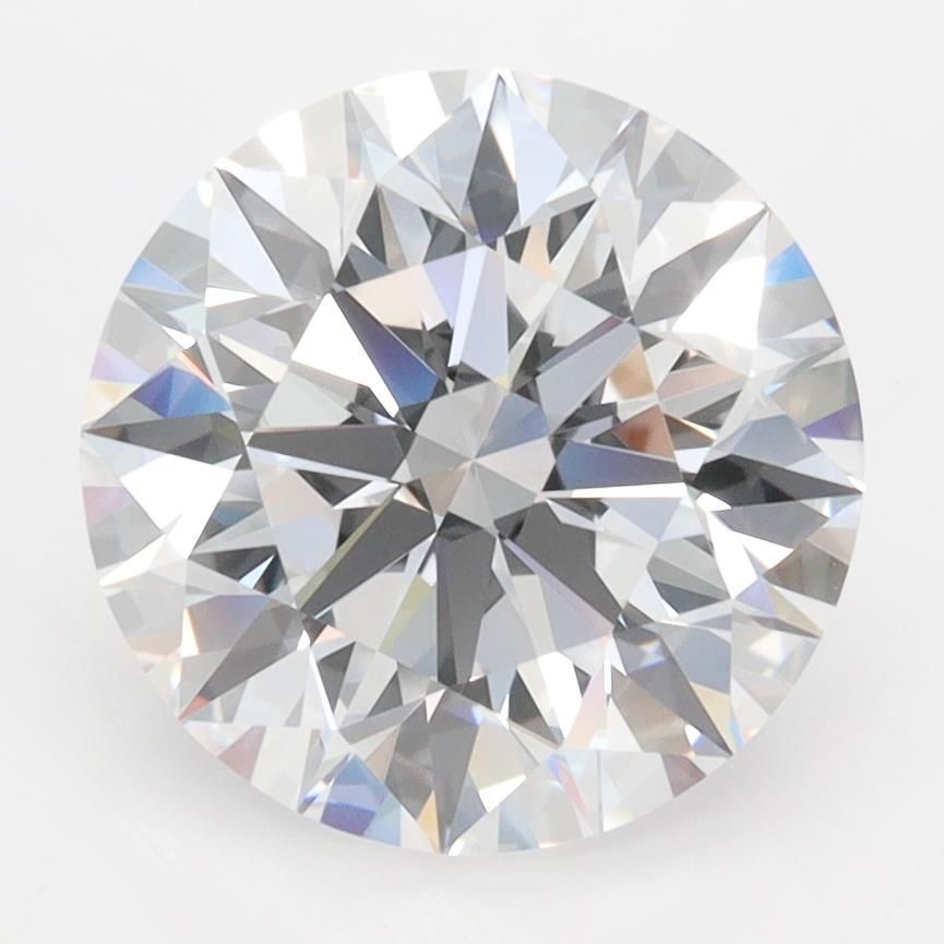 3.69ct Round D VVS1 Lab-Grown Diamond