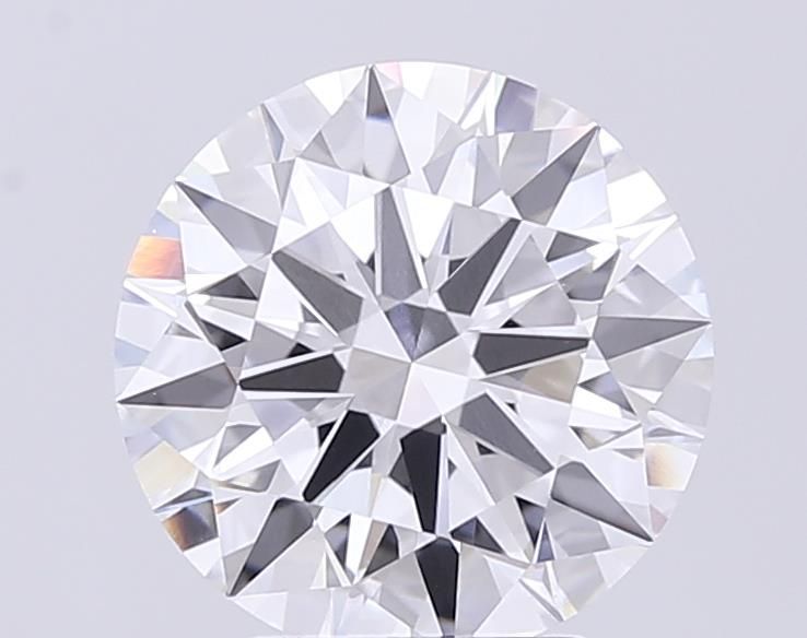 3.83ct Round D VVS2 Lab-Grown Diamond