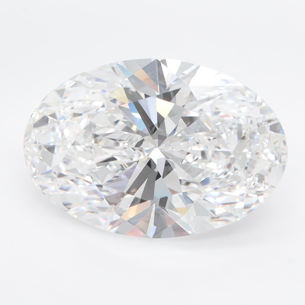 5.09ct Oval D IF Lab-Grown Diamond
