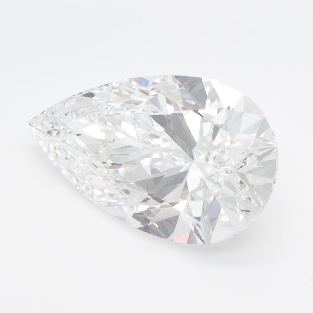 3.08ct Pear D VVS1 Lab-Grown Diamond