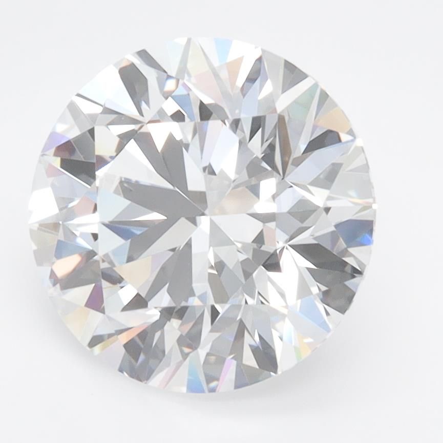 3.37ct Round D VVS1 Lab-Grown Diamond