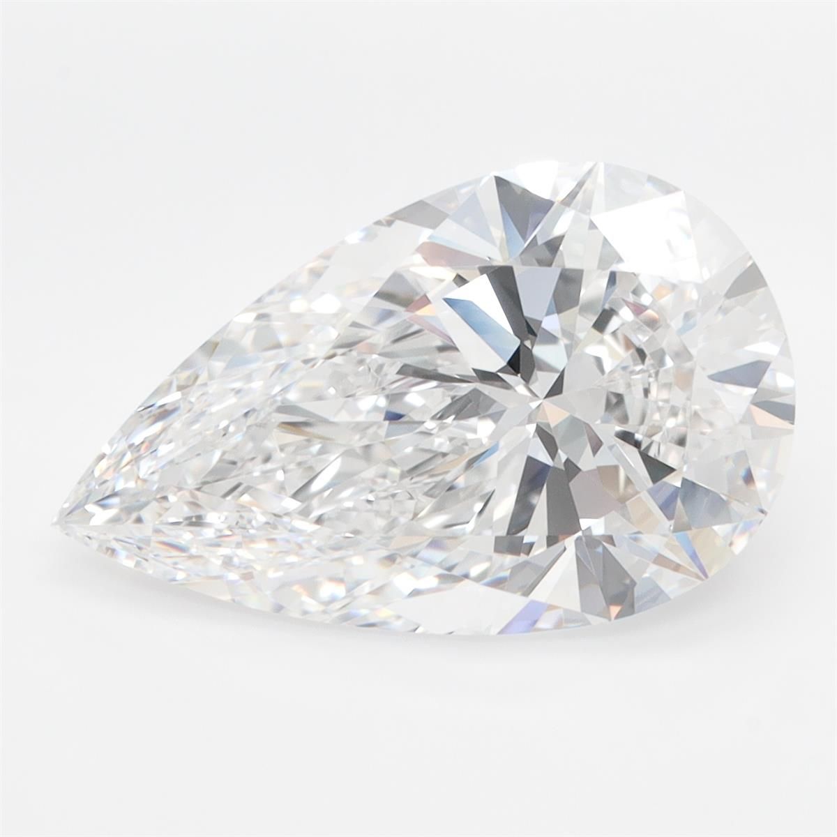 5.04ct Pear D IF Lab-Grown Diamond